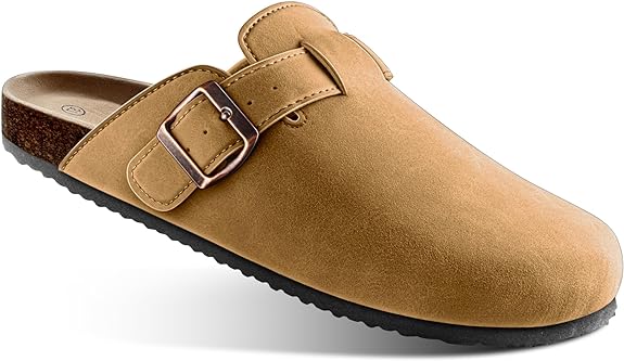 Comfort Clogs Slippers Sandals Nurse Work Shoes Unisex for Men Women with Cushioned Cork-Footbed