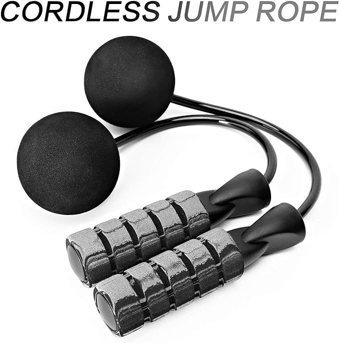 Jump Rope, Training Ropeless Skipping Rope for Fitness